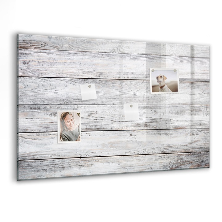 Tabla magnetica, Coloray, Placi pictate, Alb, 90 x 60 cm, Magneti, Marker negru, 010640700060300088525