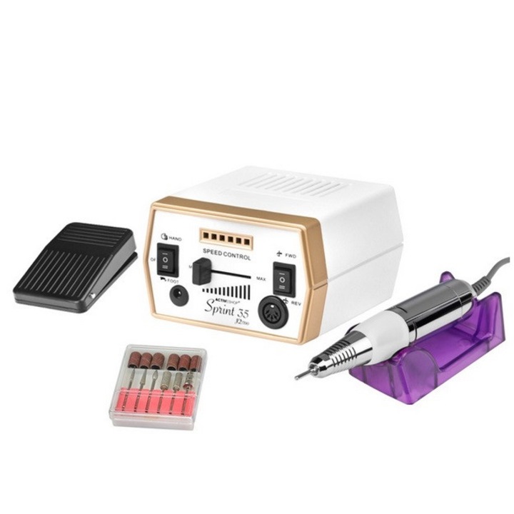 Freza electrica profesionala pentru manichiura, unghii false, JD 700, 30000 rpm