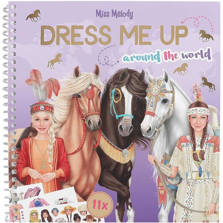 Албум Miss Melody Dress me up Around The World, PT12431_1, Depesche