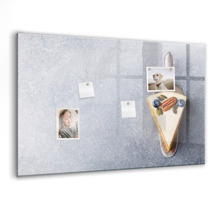 Tabla magnetica, Coloray, Foarte usor, Multicolor, 90 x 60 cm, Magneti, Marker negru, 010640700060300027698