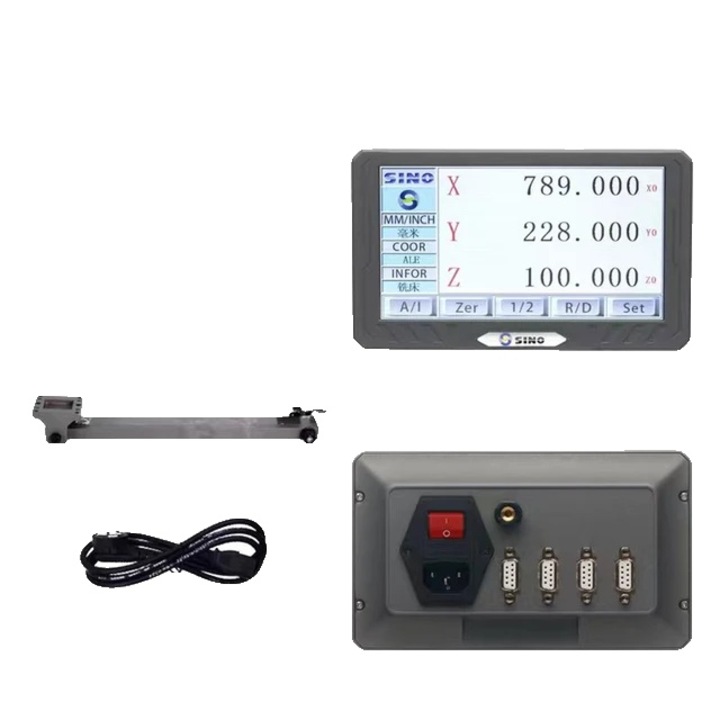 Aparat de masura si control cu ecran LCD tactil, SDS200S, 3 axe, personalizare rigla