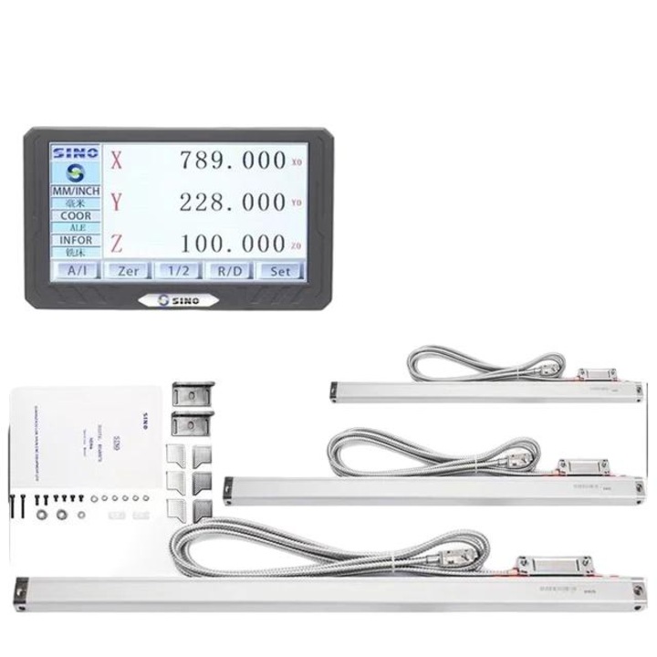Aparat de masura si control cu ecran LCD tactil, SDS200S, 3 axe, iluminare LED, 1920x1080P, set