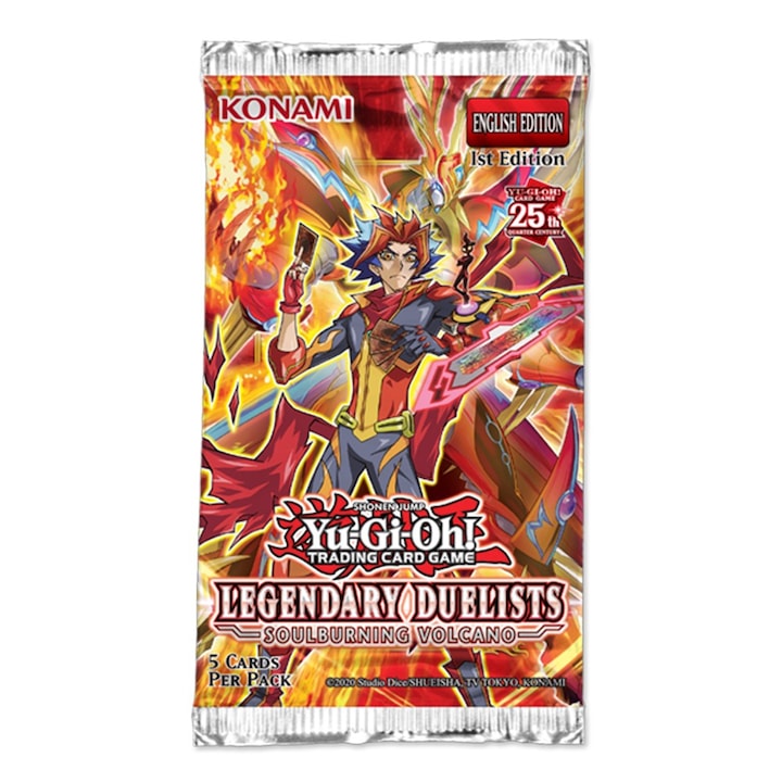 YU-GI-OH! ΠΠ΅Π³Π΅Π½Π΄Π°ΡΠ½ΠΈ Π΄ΡΠ΅Π»ΠΈΡΡΠΈ - Soulburning Volcano - Booster Pack
