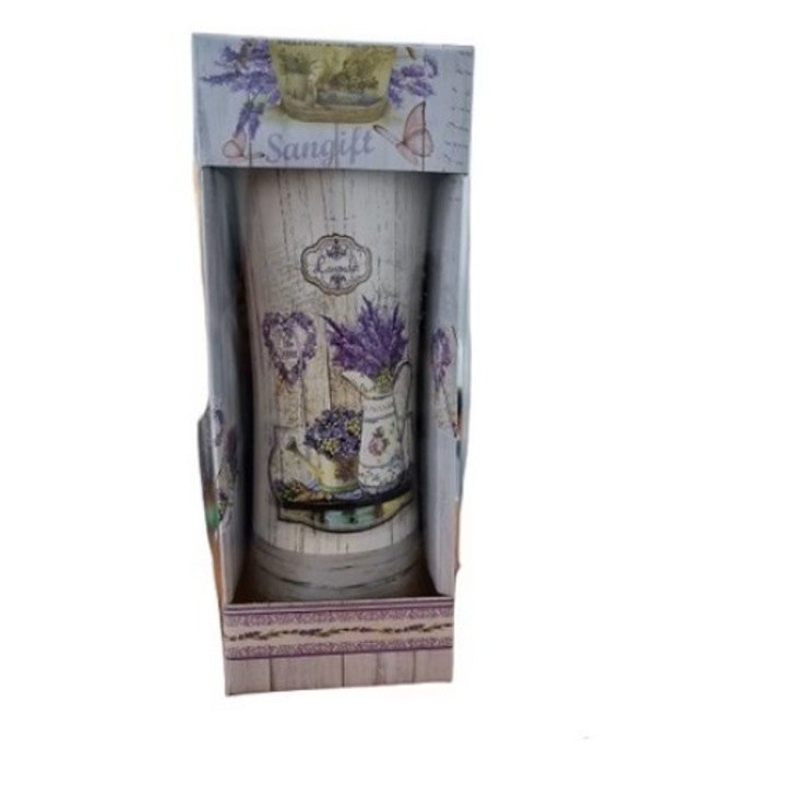 Vaza dreapta Ceramica Lavanda, 30 cm