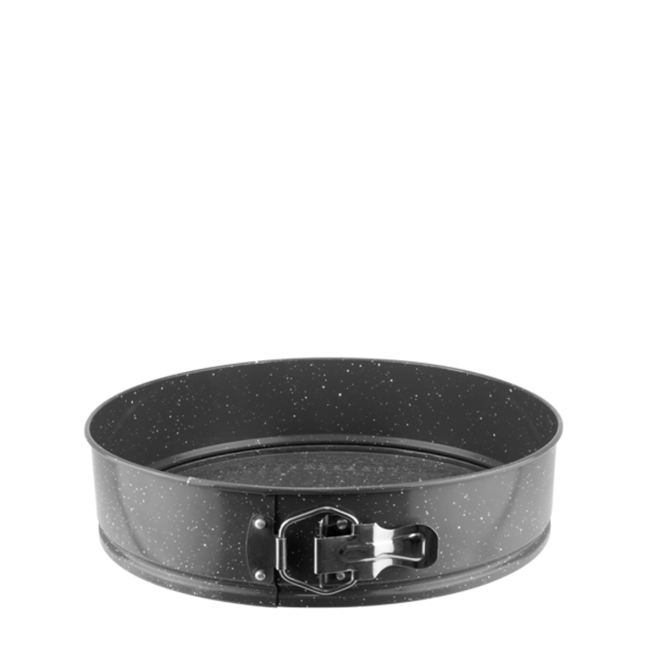 Форма за блат HORECANO, с подвижно дъно, Ø28, h6.5cm, Сив