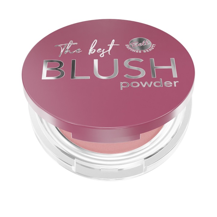 Bell The Best Blush pirosító, sz. 02 Rózsás, vegán, 95%-ban természetes összetevők, 1 db