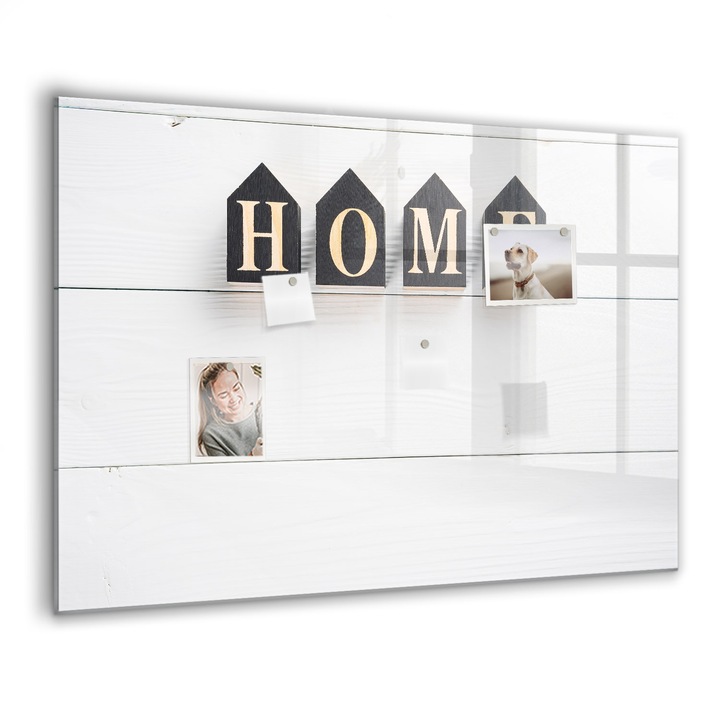 Mágneses tábla, Coloray, Ház felirat, Többszínű, 100x70 cm, Fekete marker, 00088678