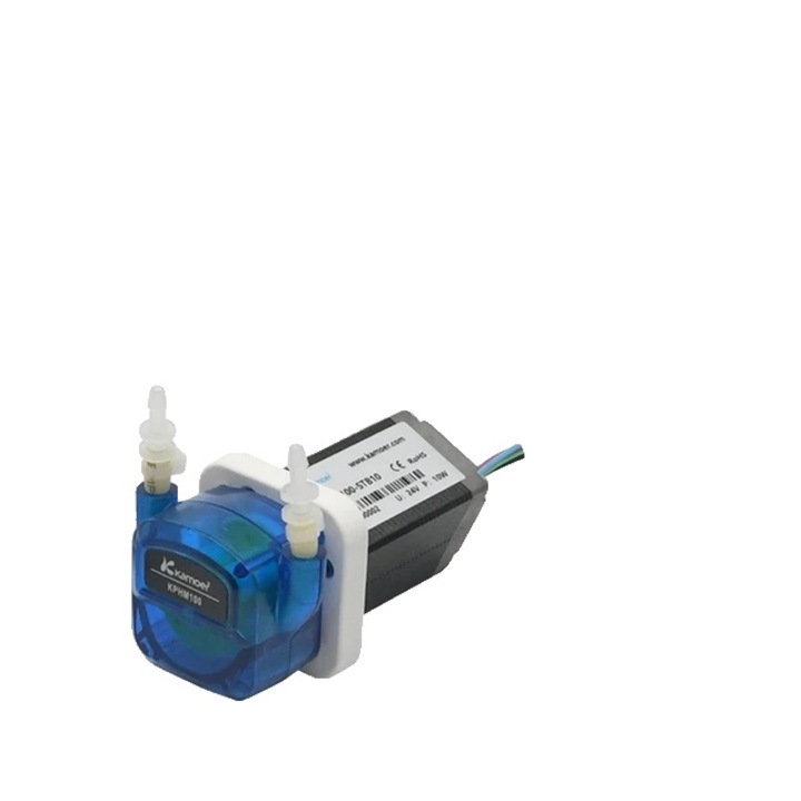 Потопяема мини перисталтична помпа, алуминий, 9-140ml/min, 12V/24V