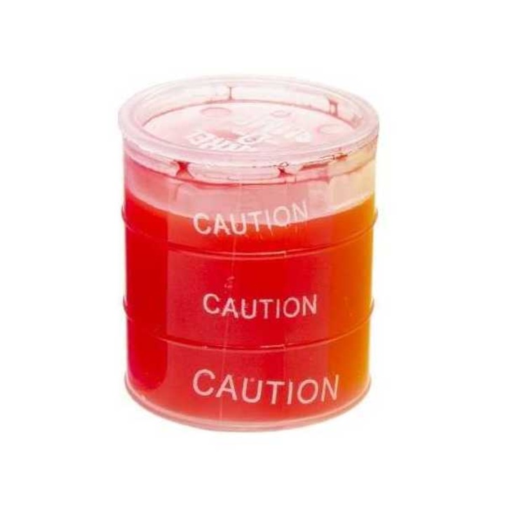 Барел Slime L, 7.5x5cm, 120gr, червен