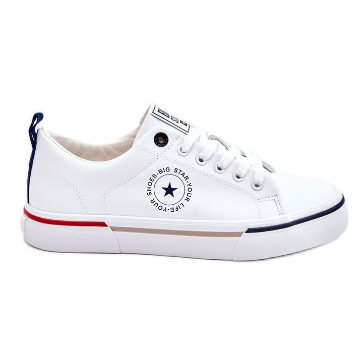 Pantofi pentru bărbați, Big Star, BM162364, alb