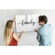 Tabla magnetica, Coloray, Inscriptie familiala, Multicolor, 100 x 70 cm, Magneti, Marker negru, 010640700030300088462