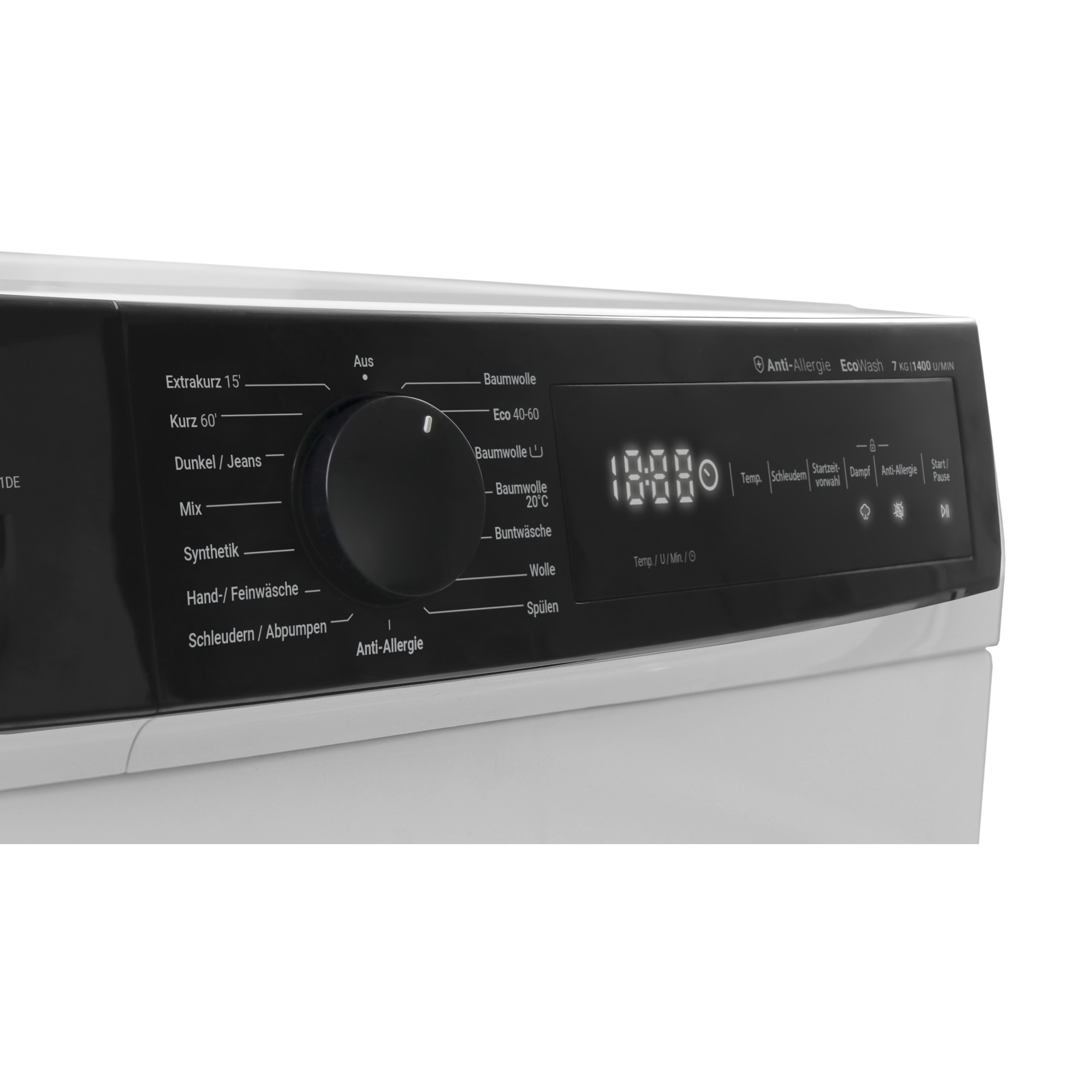 Masina De Spalat Rufe Frontala DAEWOO WM714TTWA1DE, Clasa A, 7 Kg, Motor Inverter, 1400 Rpm, Alb