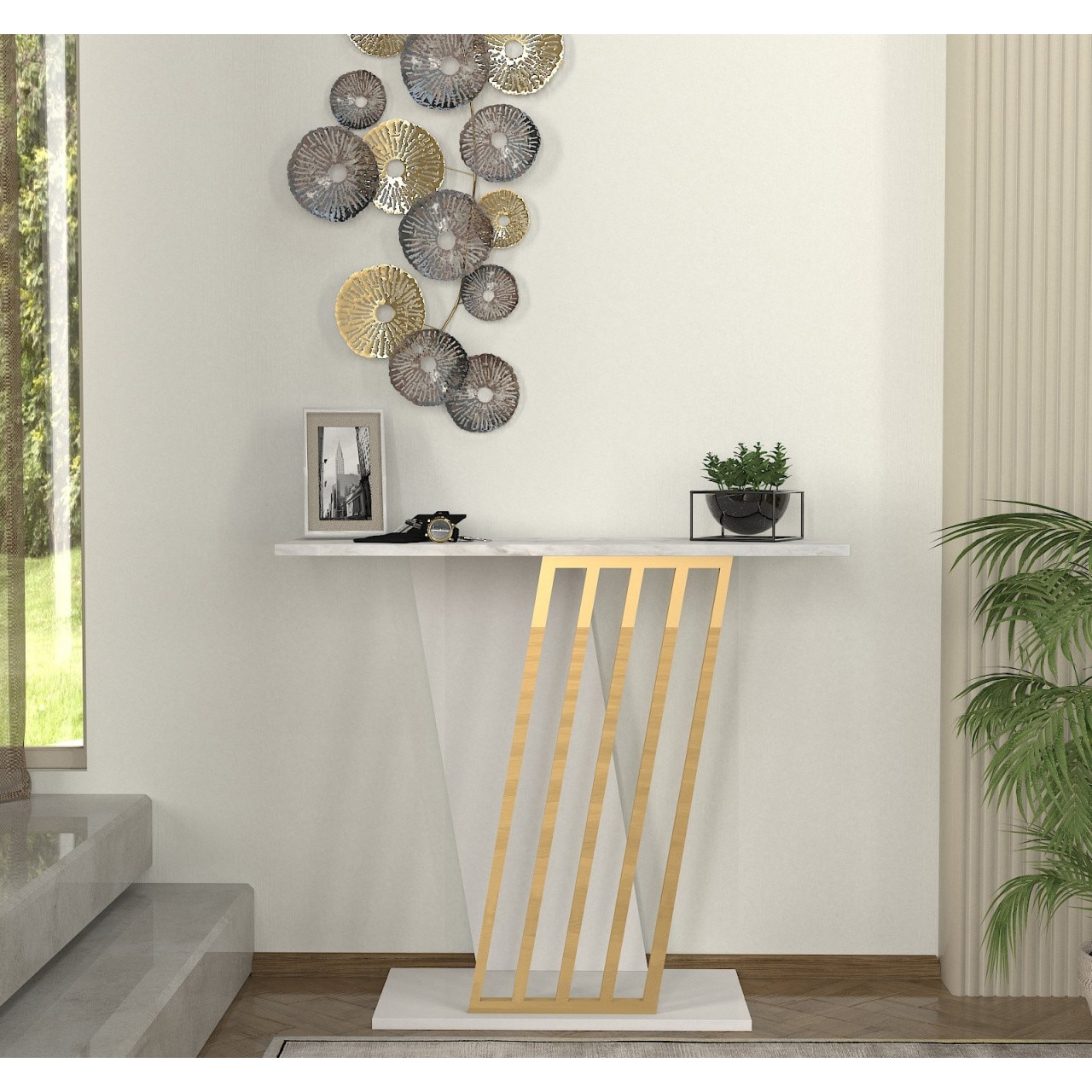 Masa Decor Living, UnicUtil®, Masa Decor Living 90X76.8X29.6 Cm Cu Raft ...