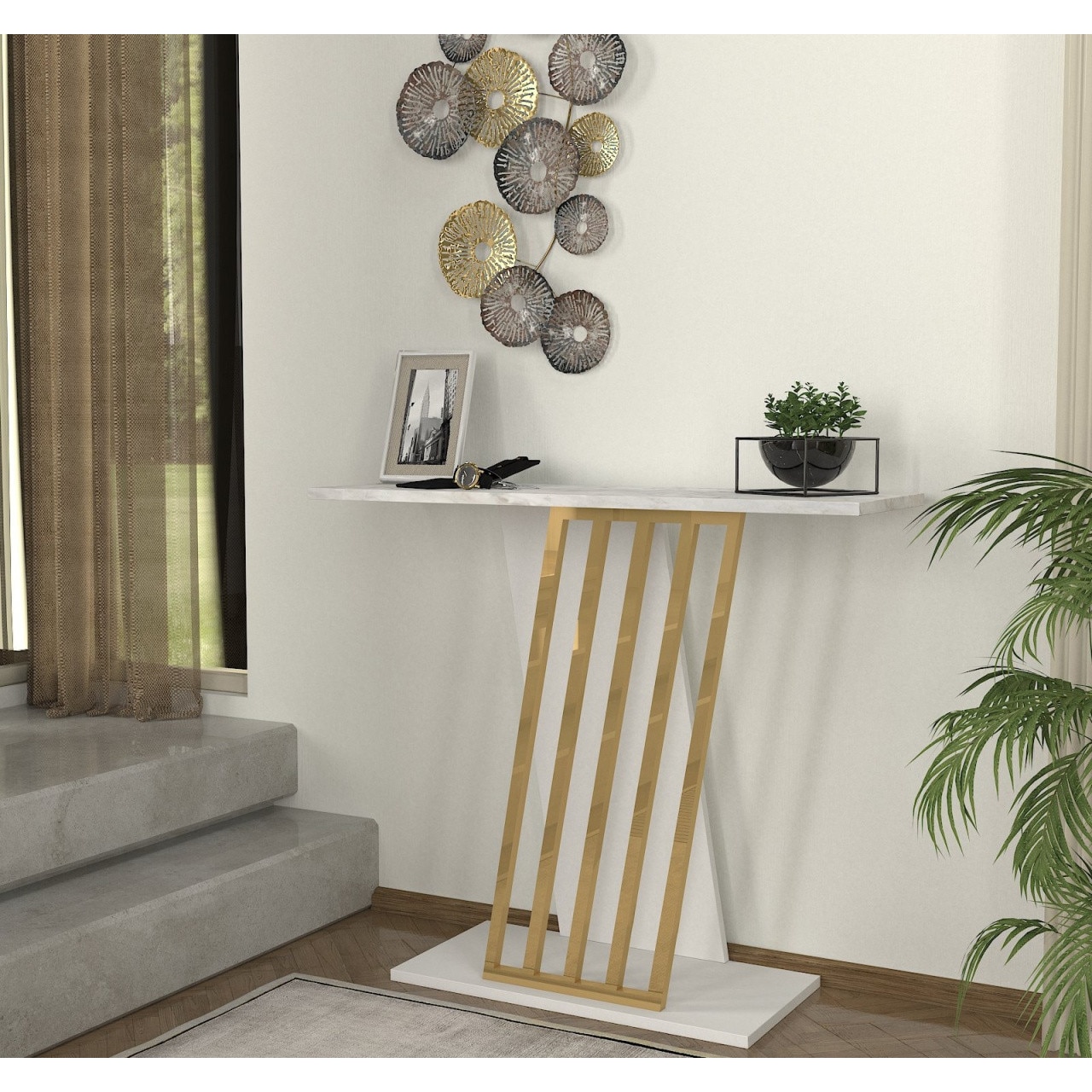 Masa Decor Living, UnicUtil®, Masa Decor Living 90X76.8X29.6 Cm Cu Raft ...