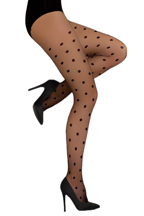 Ciorapi dama, Livia Corsetti, Poliamida, Negru, 20 DEN, Negru