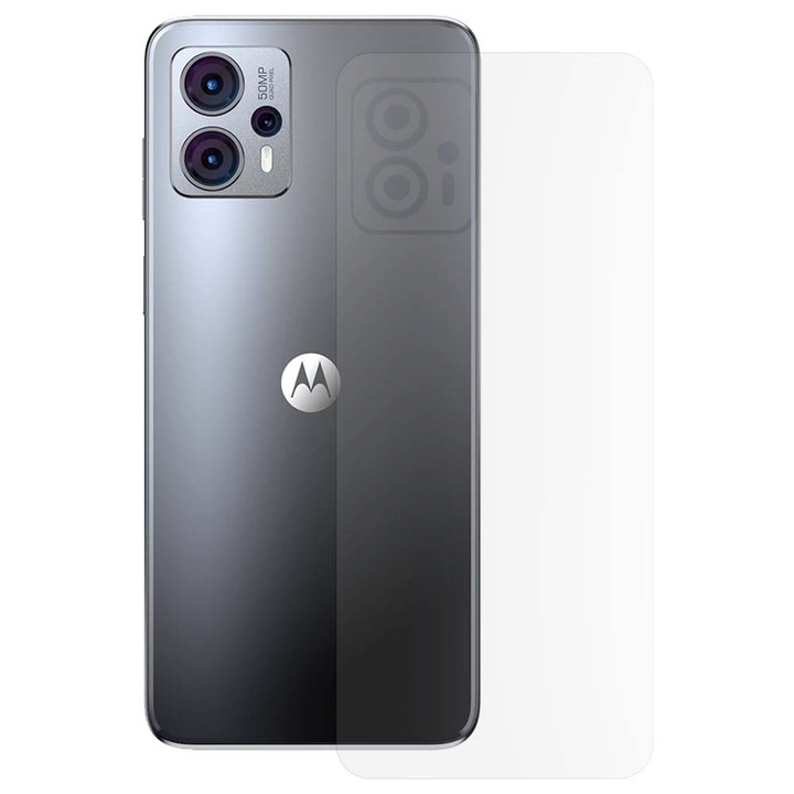 SILKASE matt hátfólia Motorola Moto g23-hoz, hátvédő, szilikon