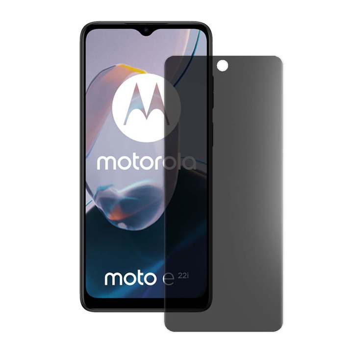 SILKASE matt adatvédő fólia Motorola Moto E22i-hez, képernyővédő, szilikon