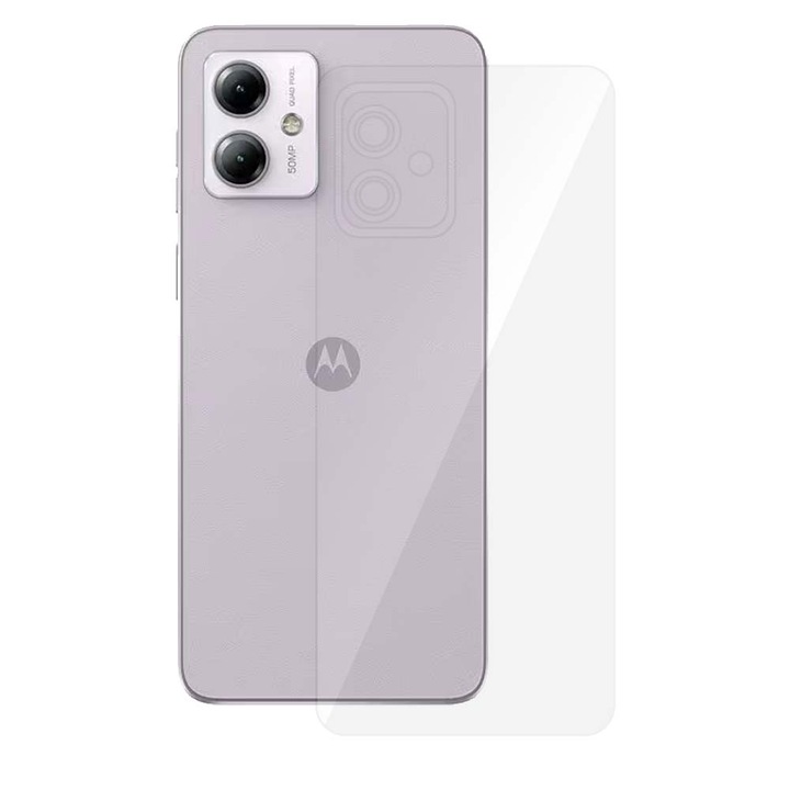 SILKASE hátsó fólia, Motorola Moto G14-hez, hátlap védő, megújuló szilikon