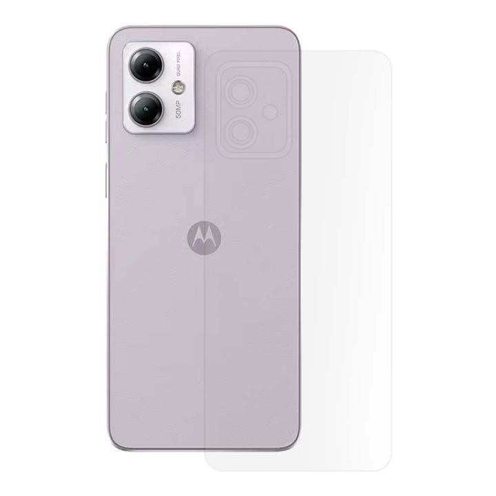 SILKASE matt hátfólia Motorola Moto g14-hez, hátvédő, szilikon