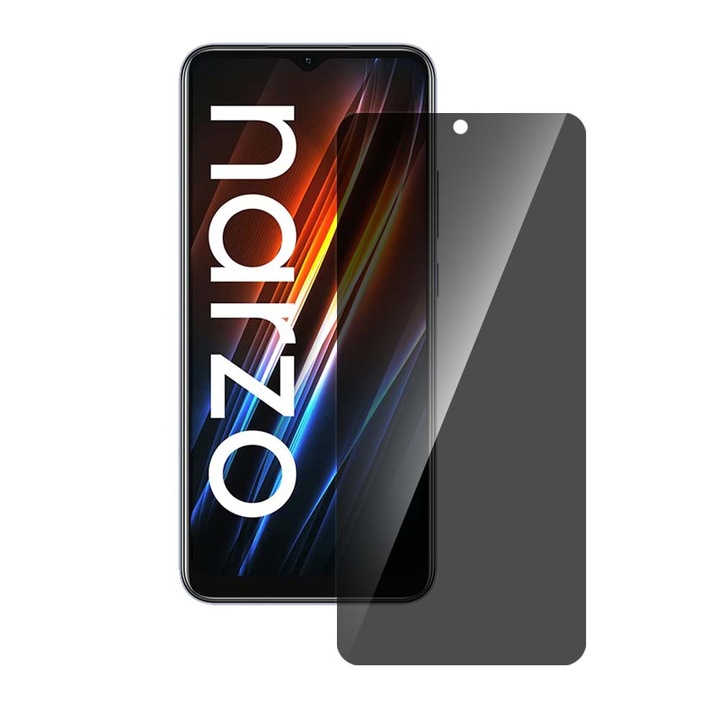 SILKASE adatvédelmi fólia Realme Narzo 50i Prime-hoz, képernyővédő, szilikon