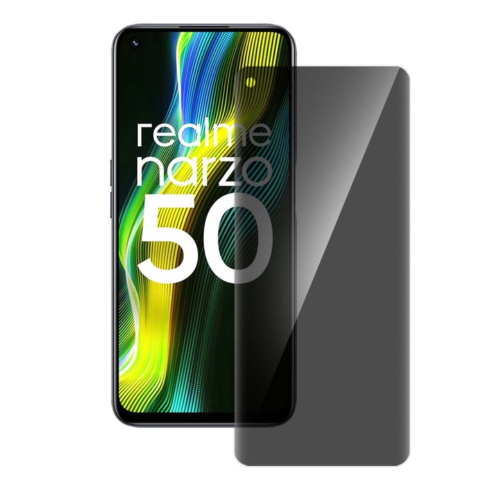 SILKASE adatvédelmi fólia Realme Narzo 50-hez, képernyővédő, szilikon