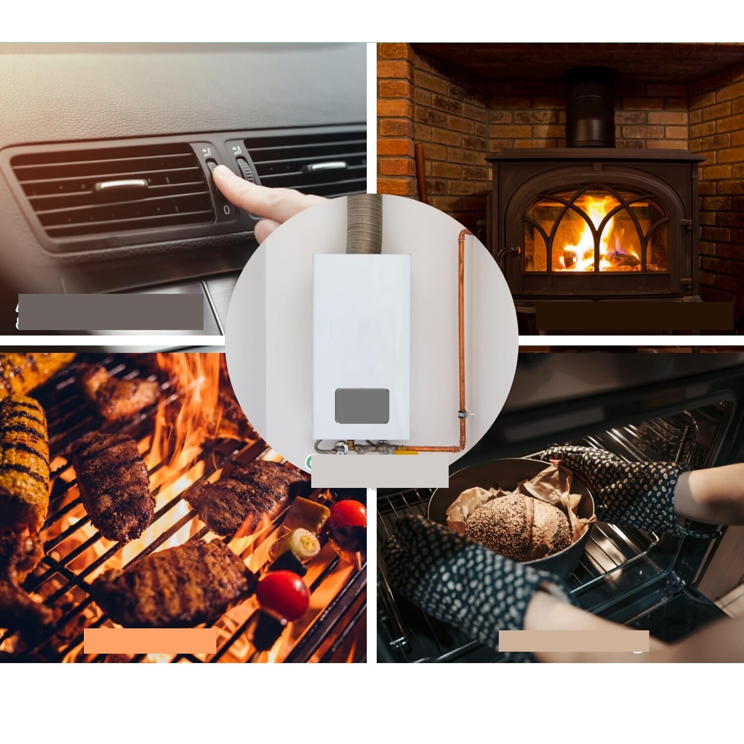 Mini detector portabil de monoxid de carbon Alarma Farrot SR-909-2 ...