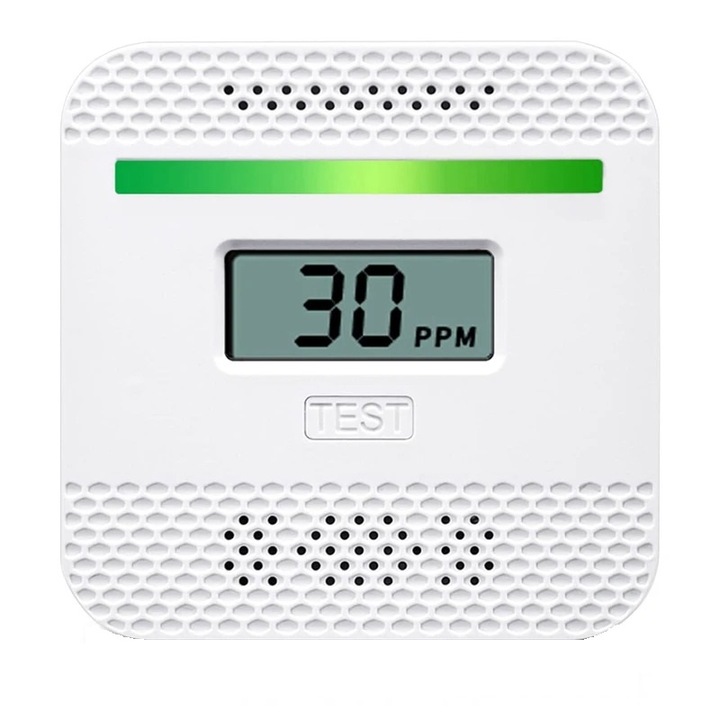 Mini detector portabil de monoxid de carbon Alarma Farrot SR-909-2 ...