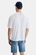 UCLA, Tricou de bumbac cu decolteu la baza gatului Alves, Alb optic, 2XL