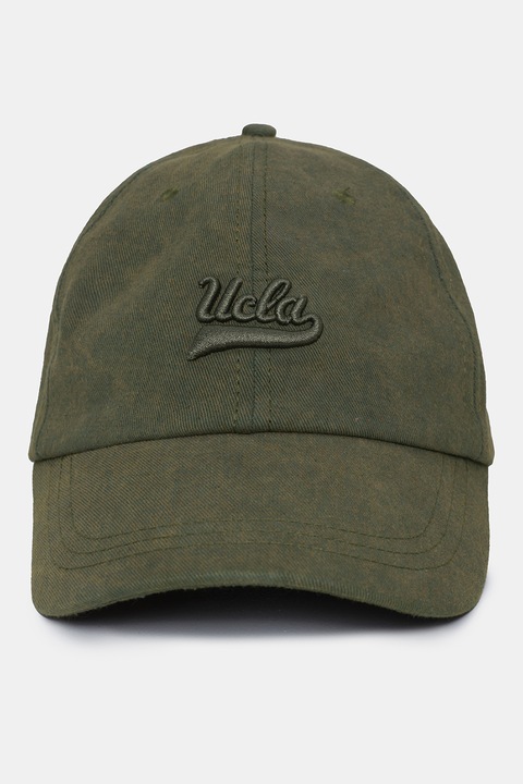 UCLA, Sapca din bumbac cu broderie logo Fortuno, Kaki