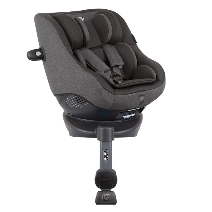 Scaun auto rotativ 360 pentru copii Graco Turn2Me I-Size Heather