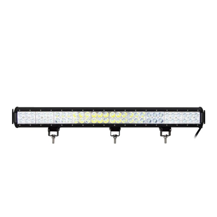 Bara de lumina LED Offroad, 28inch, 180W, IP67, Aluminiu, Negru, 6000K
