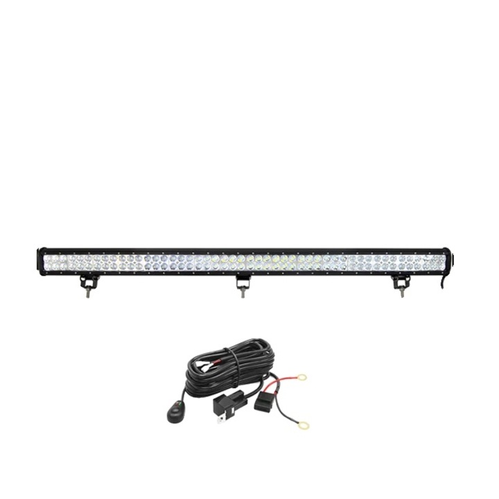 Bara de lumina LED pentru off-road, 44in 288W, Spot & Flood Combo, IP67, negru, 6000K