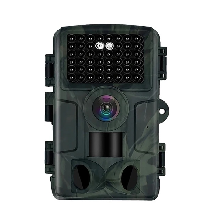 Camera de supraveghere pentru vanatoare, 32MP, 1080P, WiFi, detectare rapida, camuflaj, 145x110x90mm, PR4000 + Card 128GB