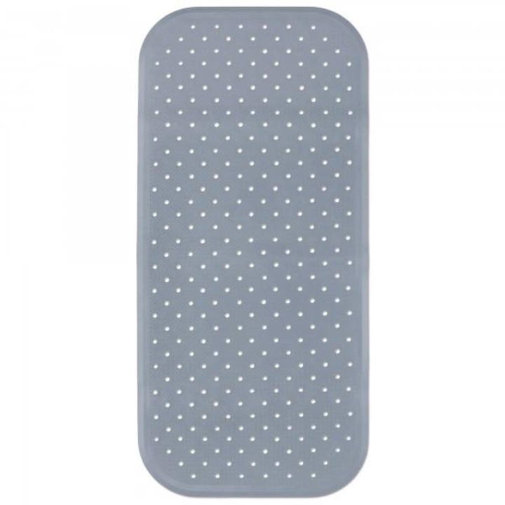 Covoras de baie, Fair Zone, Cauciuc, 76x34cm, Gri