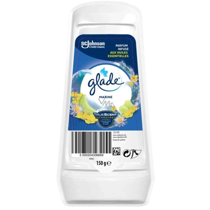 Glade gél légfrissítő, Marine, 150 g