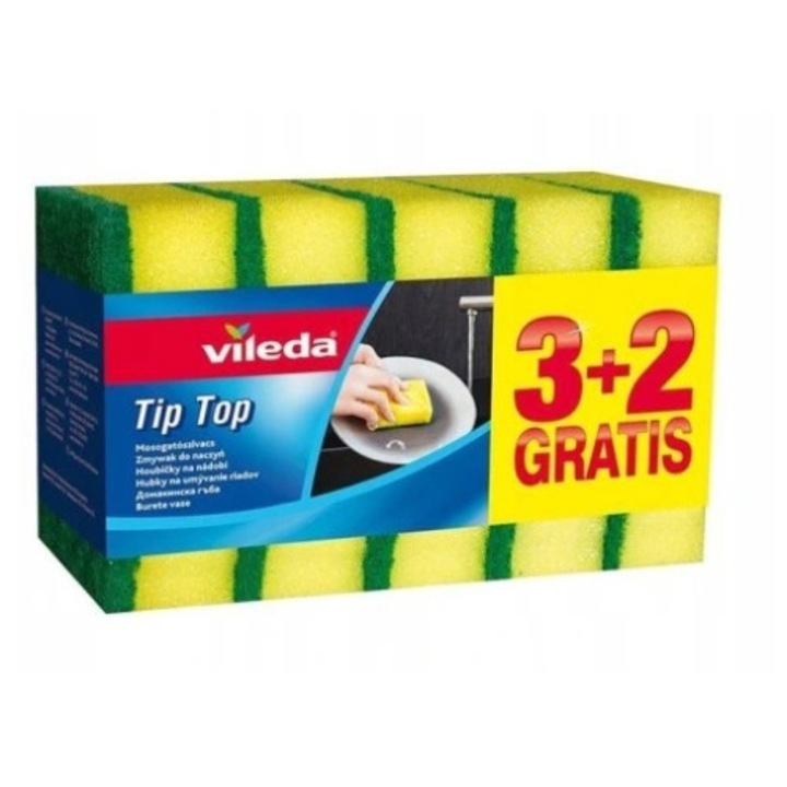 Set 5 bureti de vase Tip Top, Multicolor