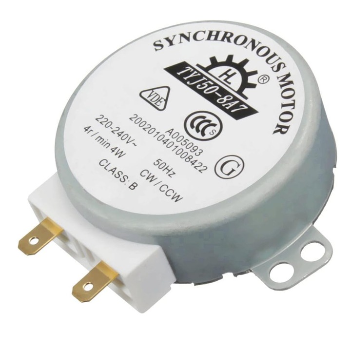 Univerzális mikrohullámú sütő tányérforgató motor TYJ50-8A7, Nybgyy®