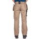 Мъжки работен панталон с вталени джобове и светлоотразителни ленти, бежов, 38