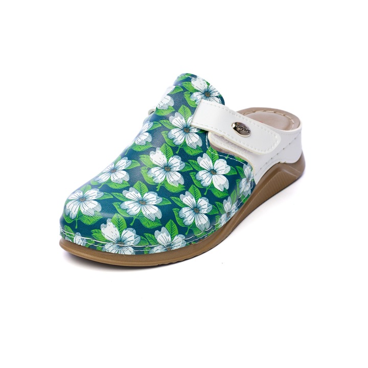 Дамски медицински сабо, Бял, 41