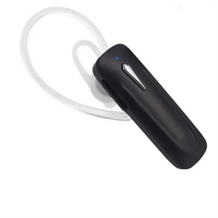 Стерео слушалки, Crisp&Clear, Bluetooth, multipoint, LED батерия, Универсална съвместимост, Черен