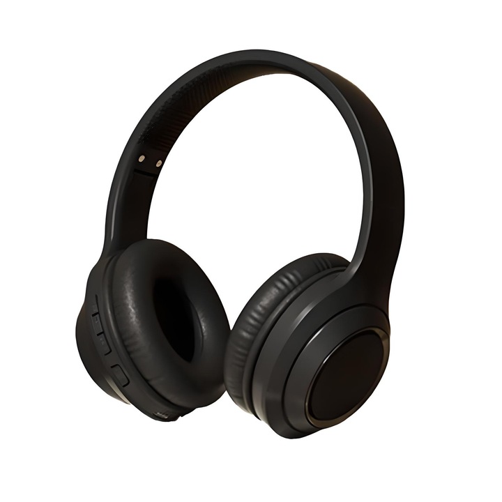 Слушалки over-ear BT 5.3 Serby®, безжични, HD басов звук, режим на карта, регулируеми, шумопотискане, вграден микрофон, гласов асистент