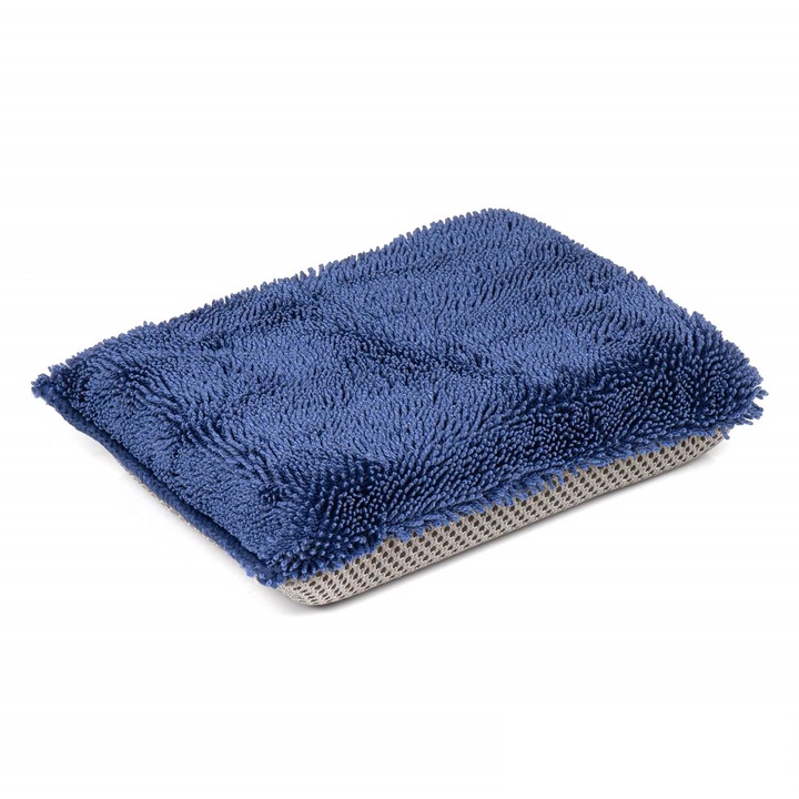 Mikroszálas autótisztító szivacs 16 x 10 x 3 cm