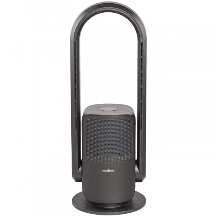 Пречиствател за въздух Vestfrost VPB1H50GP, WiFi, HEPA, Предфилтър, Плазмен йонизатор, UV-C LED, PM 2.5, Anthracite
