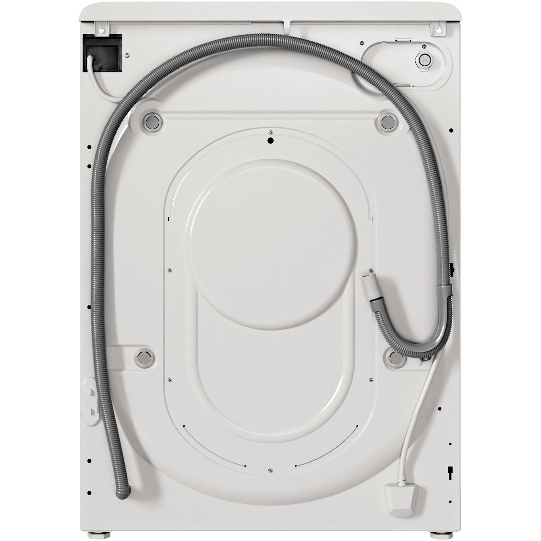 Masina de spalat rufe cu uscator Indesit INNEX BDE 86436 WSV EE, Spalare 8 kg, Uscare 6 kg, 1400 rpm, Clasa B, Motor Inverter, Display Digital, Alb