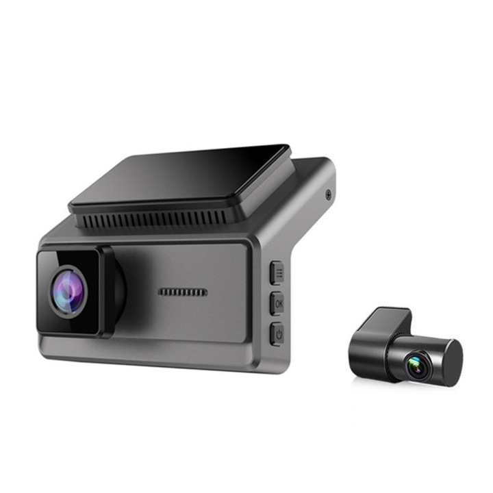 Автомобилна камера Q8, Dash Cam Pro Plus, 1080P, IPS 3.16, ADAS, Нощно виждане, Anti-shock сензор, G сензор, 150° ъгъл на видимост, F2.0, цикъл на запис, температурен сензор, регистриране на сензора за фокусиране на табела