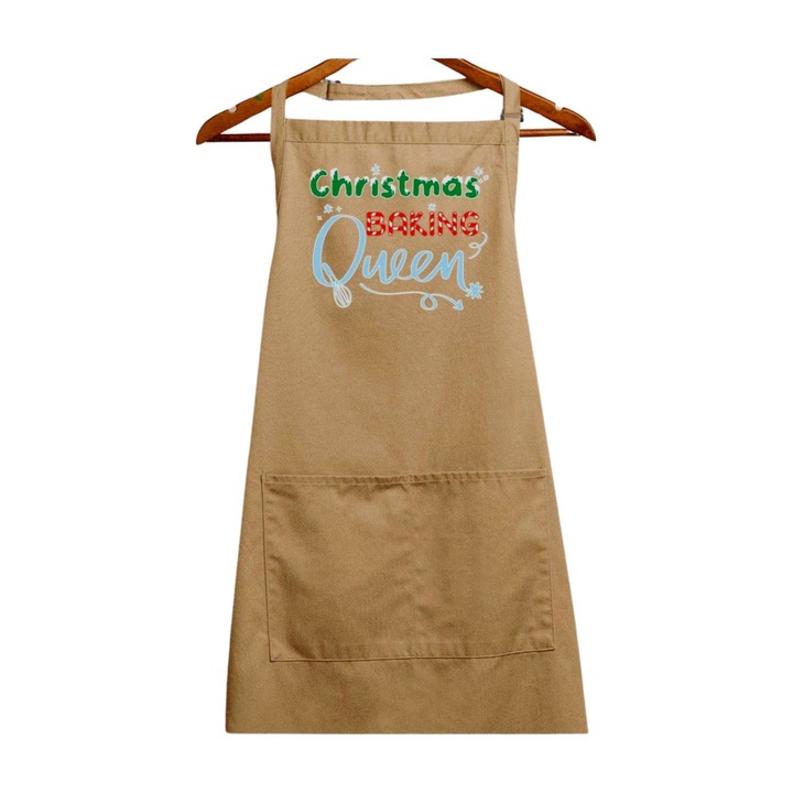 Sort regina copt de Craciun, bej, 90 x 76 cm