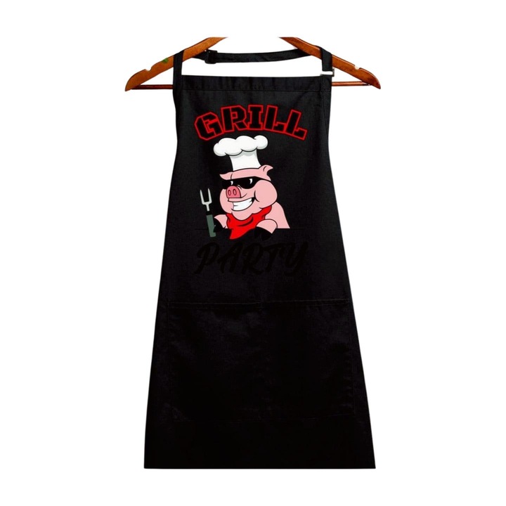 Sort pentru petrecere, Polougynokseg, Negru, 90 x 76 cm