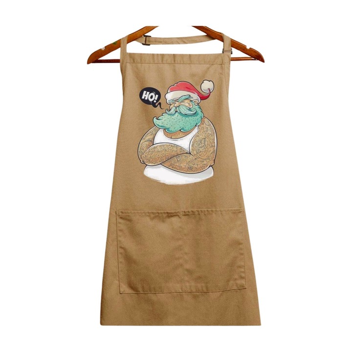 Sort, Pólóügynökség, Ho-hard Mos Craciun, Bej, 90 x 76 cm