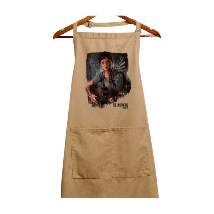 Sort funerar The last of us Ellie, bej, 90 x 76 cm