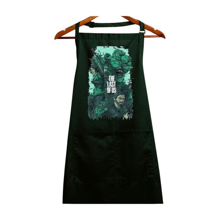 Sort Pólóügynökség, verde inchis, 90 x 76 cm The last of us Ellie